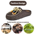 thumbnail image 3 of BERANMEY Cork Mules for Women Boho Slip-On Womens Mules with Memory Foam Comfort & Non-Slip Cork Sole Casual Indoor Outdoor Clogs for Women & Men, 3 of 7