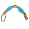 thumbnail image 5 of Large Breed Interactive 29 Inch Dog Rope Toy Bright Durable Double Plush Squeak (One Random Toy - Sellers Choice), 5 of 7