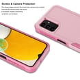 thumbnail image 2 of Njjex for Samsung Galaxy A13 5G Case, Galaxy A13 Case Dual Layer Rubber Protection Cover Anti-Scratch Protective Slim Lightweight Shockproof Heavy-Duty Case for Samsung A13 5G- Rose Gold, 2 of 6