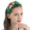 thumbnail image 2 of Qianxuan Rhinestone Crystal Headband For Women Handmade Jewelry Girls Hair Accessories Diamond Fashion Headbands Girl Handmade Beaded Glitter Flower H, 2 of 4