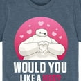 thumbnail image 3 of Big Hero 6 - Baymax Like A Hug - Youth Short Sleeve Graphic T-Shirt, 3 of 5