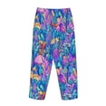 thumbnail image 5 of Bingfone Pajamas For Women,Colorful Mushrooms Pajama Pants With Pockets-X-Large, 5 of 9