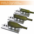 thumbnail image 3 of Lo último en kit de cortador de botellas de vidrio ajustable, herramienta de bricolaje, herramienta de corte de acero inoxidable de 5 ruedas para vino, 3 of 5