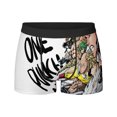 thumbnail image 3 of Calzoncillos tipo bóxer para hombre, ropa interior masculina, transpirable, con estampado de One Punch Man, de Anime, 3 of 5