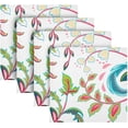 thumbnail image 5 of GZHJMY Flowers Napkins Table Decorations Napkin Set for Gift Giving, Dining, Parties 20 x 20in, 5 of 7
