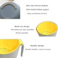 thumbnail image 4 of Drainage Filter Basket Set, Double-Layer Removable Non-Slip Durable Plastic Colander Kitchen Fruit and Vegetable Filter Basket, 4 of 7