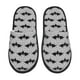 thumbnail image 1 of Balery Bat Pantuflas de Casa de Felpa Silenciosas con Diseño Estampado, Zapatillas Cómodas Antideslizantes de Algodón para Interior-Large, 1 of 8