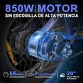 thumbnail image 3 of Bicicleta Eléctrica Honey Whale K6 Pro Azul, 3 of 8