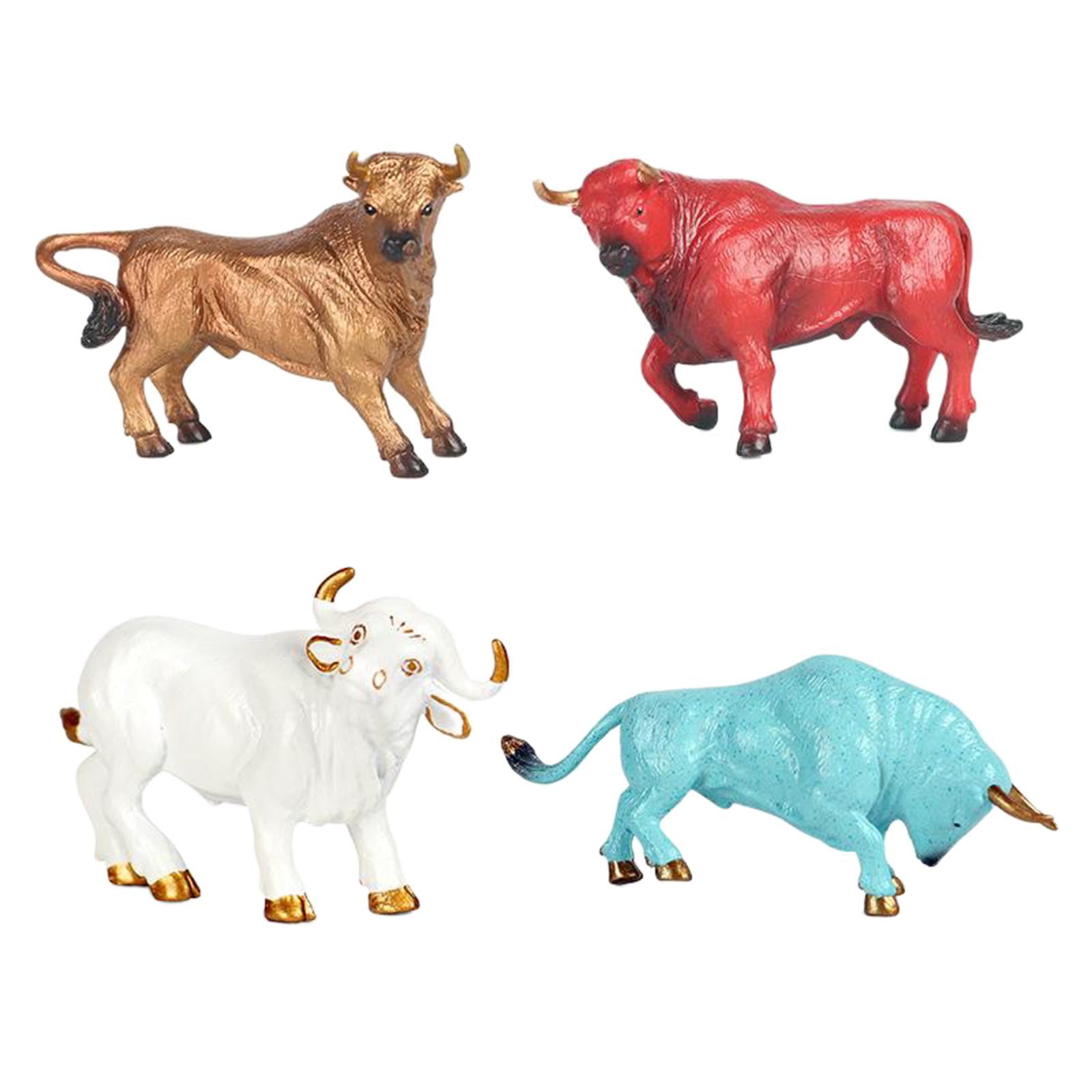 Details about   Farm Milk Cow Animals Action Figures Cattle Calf Figurine Animal Miniature 