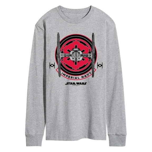 Star Wars - Imperial Navy Flight Patch - Men's Long Sleeve Tee