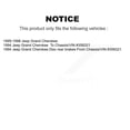 thumbnail image 2 of CMX Front Rear Ceramic Brake Pads Kit for Car Jeep Grand Cherokee KCX-100512, 2 of 9