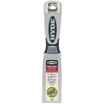 HYDE 06158 Putty Knife, 1-1/2 in. W, Grey Stiff Scraper, 1.5 Inch