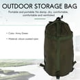 thumbnail image 3 of Outdoor Sleeping Bag Compression Sack Waterproof Camping Sleeping Bag Storage Pouch Camping Equipment Green, 3 of 8