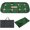 Dark Green, variant on NurtureTail 79 x 36 Inch Poker Table Top, Foldable 8 Player Texas Holdem Poker Table Topper w/Carry Bag, Cup Holders, Chip Trays, Portable Anti-Slip Blackjack Card Board Poker Mat Layout for Casino