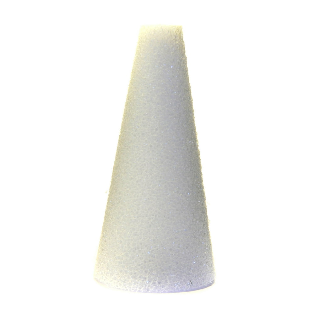 Styrofoam Cones 5 3/4 in., 2 3/4 in. (pack of 12)