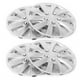 thumbnail image 2 of Juego de 4 tapacubos de 15 pulgadas, cubiertas plateadas para ruedas, piezas modificadas para neumáticos R15 y llantas de acero (tipo A), 2 of 14