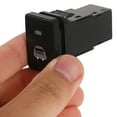 thumbnail image 3 of ELAYARD Black Automotive Light Switch Push Button Easy Install for Vehicle Lamp Replacement, 3 of 8