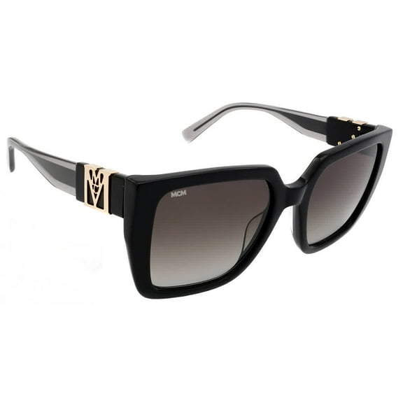 MCM Grey Gradient Square Ladies Sunglasses MCM723S 001 53