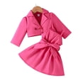 thumbnail image 2 of KYAIGUO 6M-4T Ensemble de Printemps pour Bébés Filles Robe et Cardigan 2 Pcs Robe Sans Manches d'Automne pour Tout-Petits Tenue de Jeu Jupe Cardigan, 2 of 9