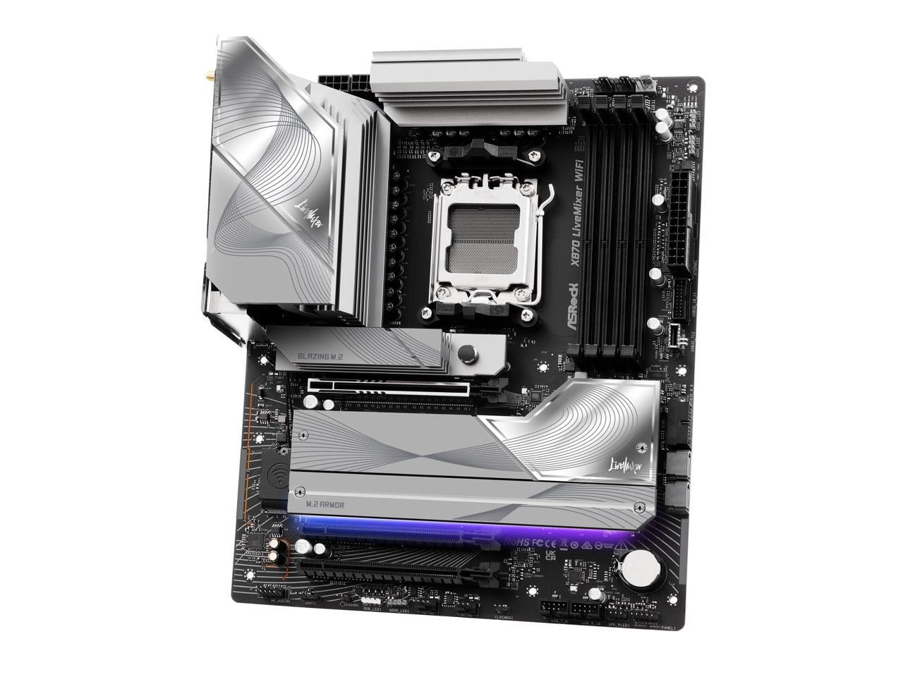 ASRock X870 LiveMixer WiFi AM5 AMD X870 ATX Motherboard
