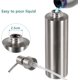 thumbnail image 4 of Dispensador de jabón líquido YUANXCMXG acero inoxidable 304 con bomba 350ML, 4 of 5