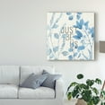 thumbnail image 3 of Trademark Fine Art 'Mixed Greens LXV Blue' Canvas Art by Lisa Audit, 3 of 4