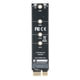 thumbnail image 2 of BRILLAR Adaptador NVME de disco duro PCIE a M.2, convertidor de tarjeta elevadora de extensión con aleta de refrigeración, 2 of 10