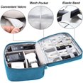 thumbnail image 3 of Electronics Organizer Travel Universal Cable Organizer Bag Waterproof Electronics Accessories Storage Cases for Cable, Charger, Phone, USB, SD Card,, 3 of 5