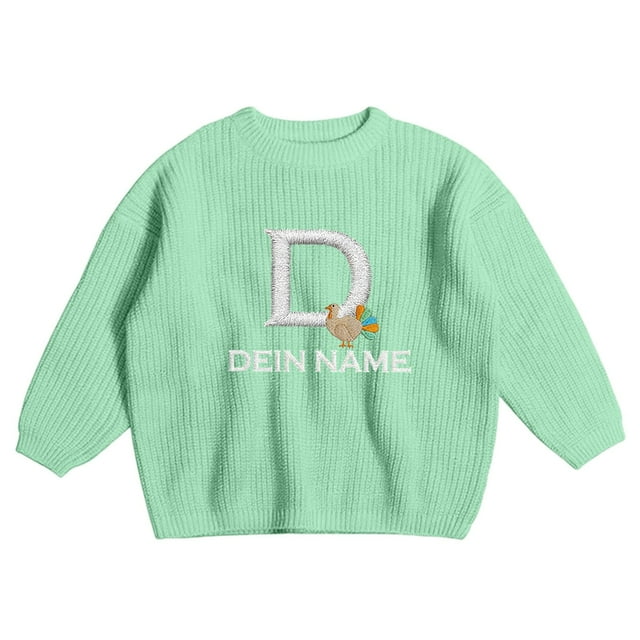 Chandail en Molleton pour Enfants Garçon Manches Longues Filles Imprimé Chandail Col Rond Blouse Chemise Hauts Vêtements d'Automne Filles Hauts Taille 3-4 Ans