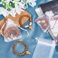 thumbnail image 4 of 30 Pcs Wood Crosses Bracelets Bangle 2 Styles Mixed Color Stretch Bracelets Natural Wooden Round Beaded Elastic Bracelet Charms for Men Women Business, 4 of 5