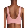 thumbnail image 3 of No Boundaries Juniors' Seamless V-Neck Bralette, 3 of 6