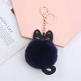 thumbnail image 3 of Llavero colgante de gato Qarigey Accesorios Elegante Bolsa Regalos Gris Type3 NO3, 3 of 6