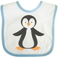 thumbnail image 3 of Inktastic Penguin Boys or Girls Baby Bib, 3 of 4
