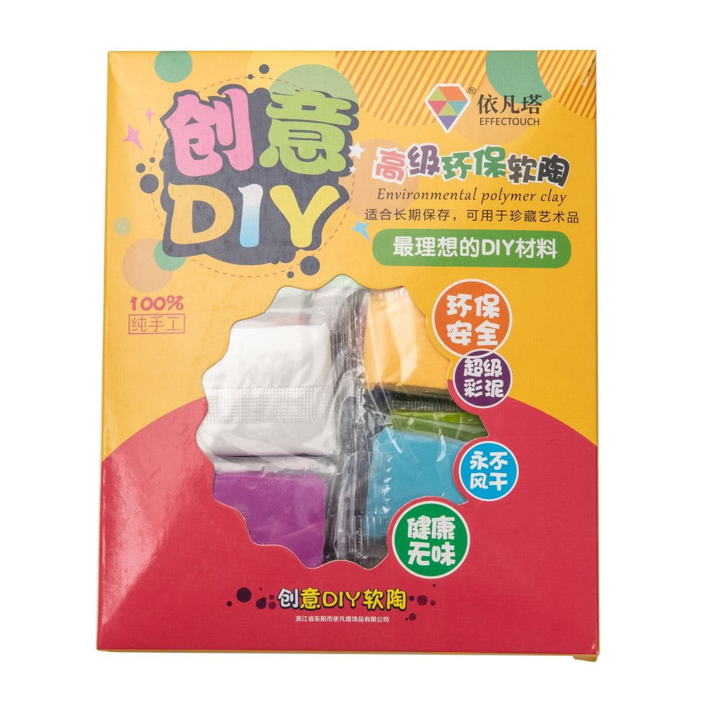 DIY Polymer Clay Crafts for Child Colorful 177x145x20mm