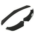 thumbnail image 2 of Front Bumper Spoiler, High Strength Aggressive Universal Bumper Splitter  For Decoration For Modification Glossy Black, 2 of 8