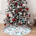 thumbnail image 5 of Yiaed Cute Panda Bear Print Christmas Tree Skirt , Tree SkirtsTree Mat for Christmas Winter Holiday Indoor Decorations-36", 5 of 7