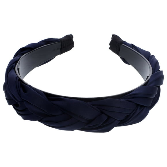 BRIGHTFUFU 1pc retro pelirrojo decorativo mujeres diadema tela accesorio de pelo femenino