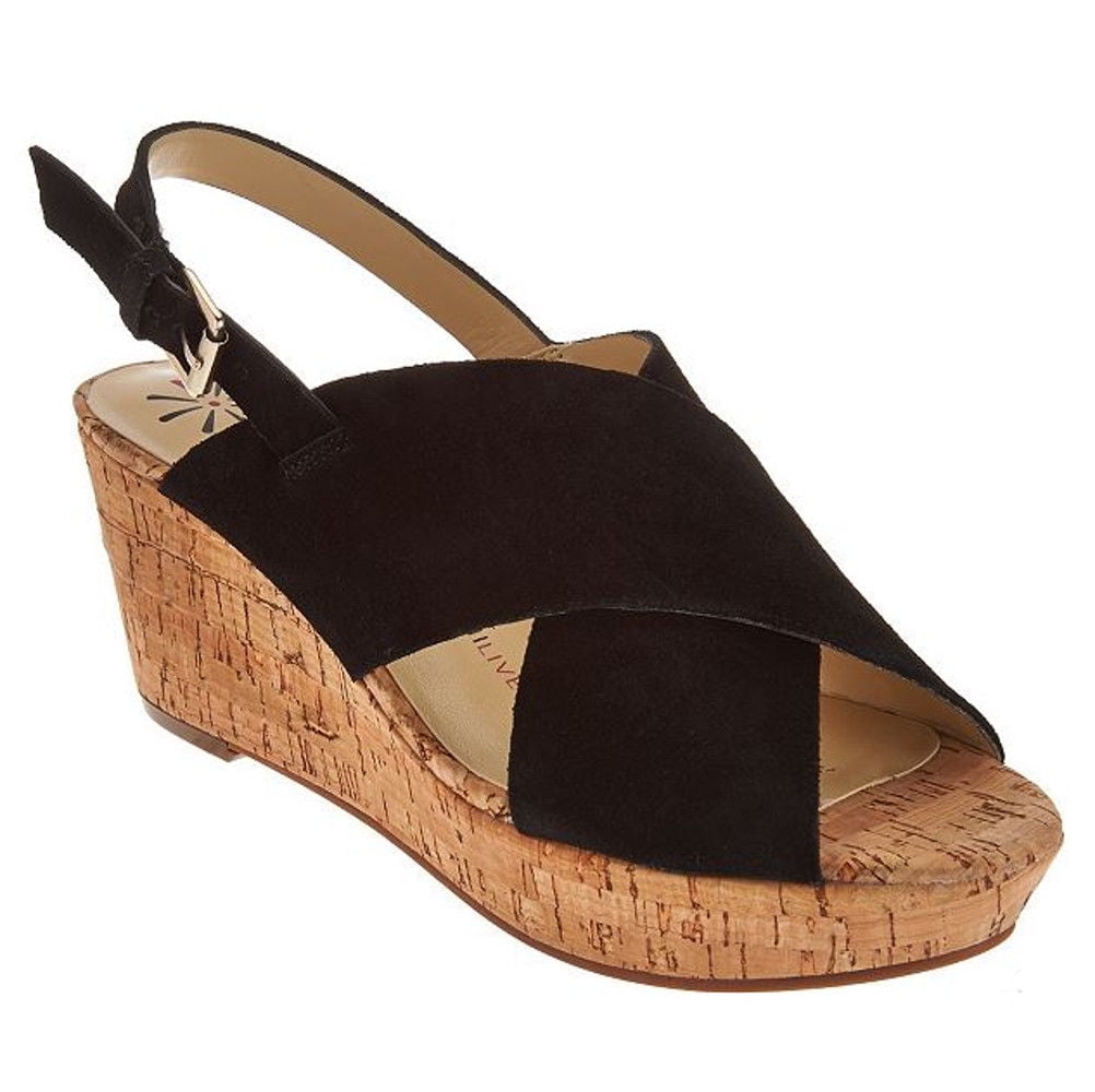 isaac mizrahi wedge sandals