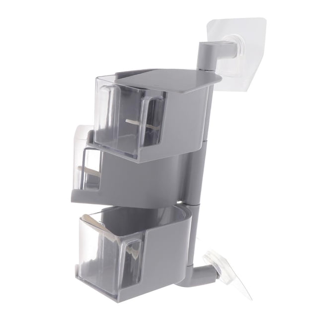 Condimento De Especias Montado En La Pared Caja De Envase De Botella De Condimento De Almacenamiento - 3-gris, Individual Baoblaze Juego de racks de especias giratorio