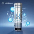 thumbnail image 5 of Portable 2000+ppb-9000 PPb Digital Screen 2 in 1 Healthy Hydrogen 300ml Rich Water Bottle & Inhaler, 5 of 24