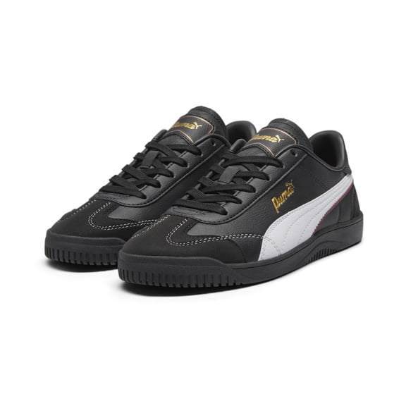 PUMA Club 5v5 Sneakers for Women Athletic Shoes Suede Upper Lace Up Casual Walking Footwear, Cushioned Textile Lining, Flat Heel Stability