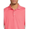 thumbnail image 5 of Ben Hogan Men's & Big Men's Performance Solid Polo Shirt with Short Sleeves, Sizes S-5XL, 5 of 7