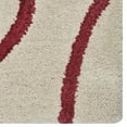 thumbnail image 5 of Rugsotic Carpets Hand Tufted Wool Eco-Friendly Area Rugs - 4'x6', Rectangle, Beige Red, Modern Contemporary Design, High Pile Handmade Anti Skid Rugs for Living Room, Bed Room (K00733), 5 of 6