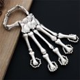 thumbnail image 2 of Pulsera De Dedo De Esqueleto De Halloween Pulsera De Dedo De Halloween Pulsera De Dedo De Mano De Hueso De Esqueleto Gótico Decoración De Fiesta ANGGREK No, 2 of 8