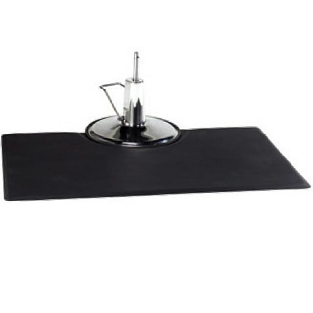 Barber Salon Styling Chair Mat 3 x 5 Rectangle 1/2" with Round Impression SM-13