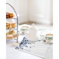 thumbnail image 4 of Navy Blue Eucalyptus Leaves Kitchen Dish Towels for Drying Dishes Set of 2, Summer Leaf Watercolor Waffle Weave Microfiber Hand Tea Bathroom Towels Quick Dry & Absorbent Towel 12x12, 4 of 7