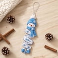 thumbnail image 4 of Szubyfq Christmas Snowman Hanging Ornaments 3.15 Inch, Reusable Shatterproof Xmas Decorations, Lovely Snowman Christmas Hanging Decor for Xmas Tree, Car, Home, Christmas Gift, Christmas Decoration, 4 of 5