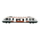 thumbnail image 1 of Modelo de tren de alta velocidad, modelo de aleación fundida a presión, juguetes para niños, coche de aleación, juguete, regalo para niños Blanco, 1 of 9