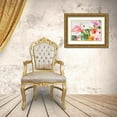thumbnail image 3 of Kimberly, Allen 32x23 Gold Ornate Wood Framed with Double Matting Museum Art Print Titled - Flamingo Palm, 3 of 4