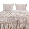 thumbnail image 3 of Greenland Home Fashions  Farmhouse Chic Red Ruffled Quilt Set King 3 Piece, 3 of 5